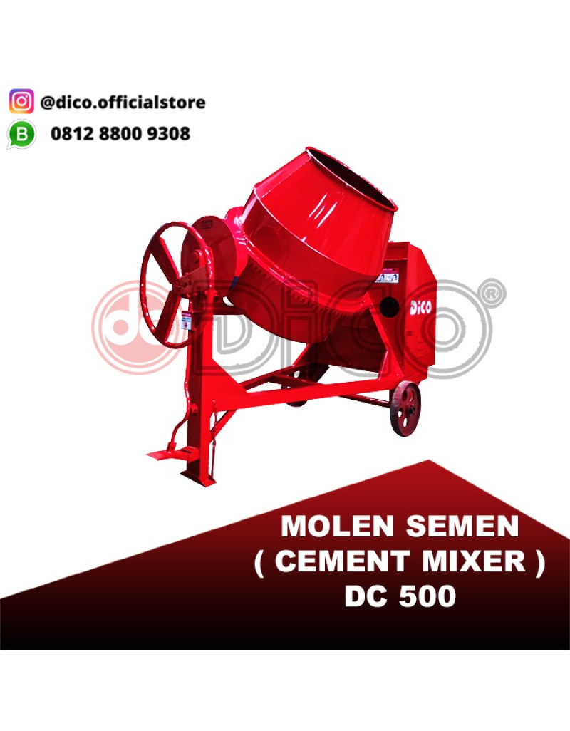 Cement Mixer DC 500  (Bearing Import)