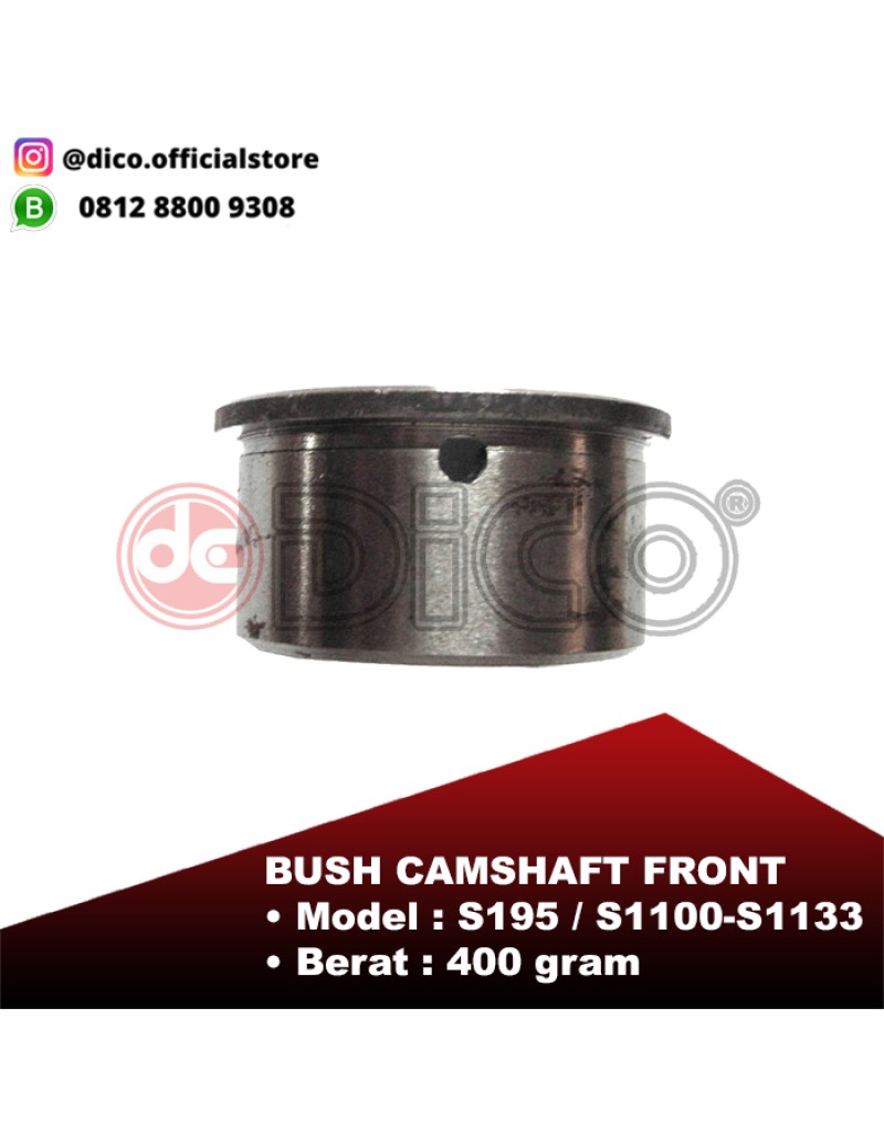 Bush Cam Shaft Front S195 (KUPING)
