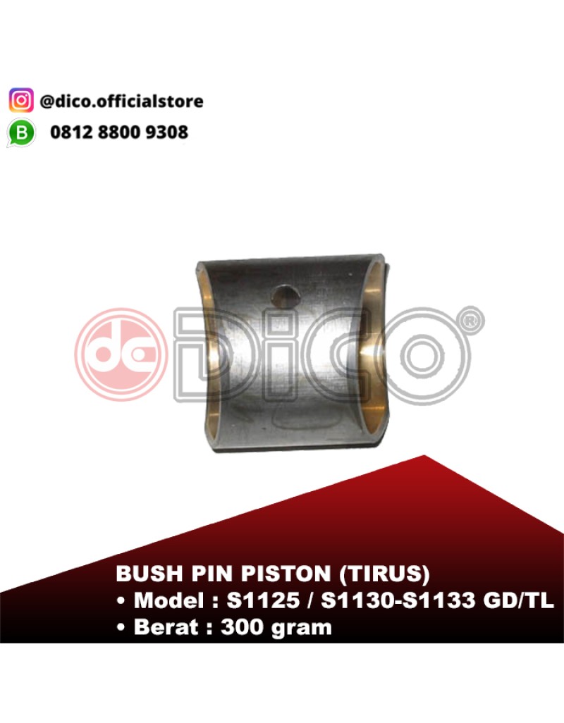 Bush Pin Piston (Iron) S1125GD/TL
