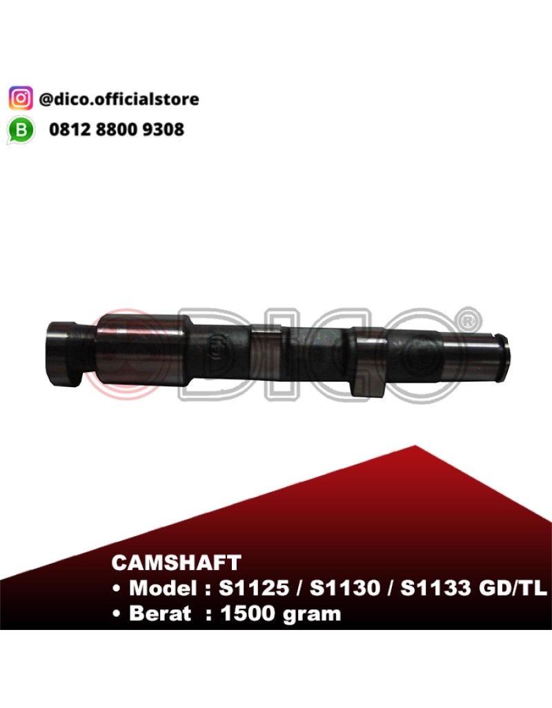 Camshaft S1125GD/TL