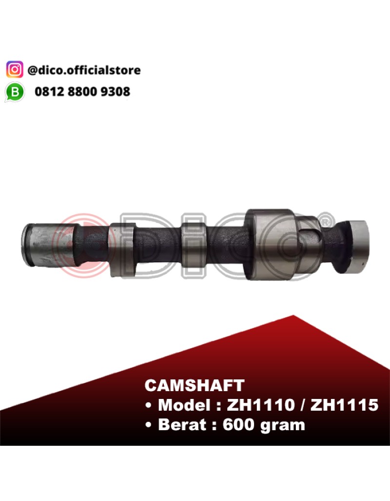 Camshaft (Model Circlip) ZH1110 /  ZH1115