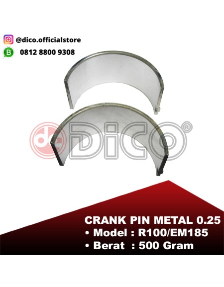Crank Pin Metal 0,25 R100