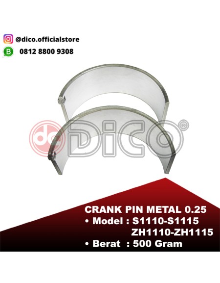 Crank Pin Metal 0,25 S1110