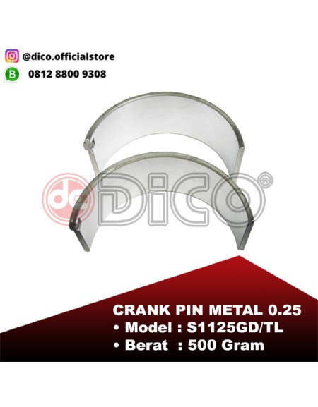 Crank Pin Metal 0,25 S1125GDTL
