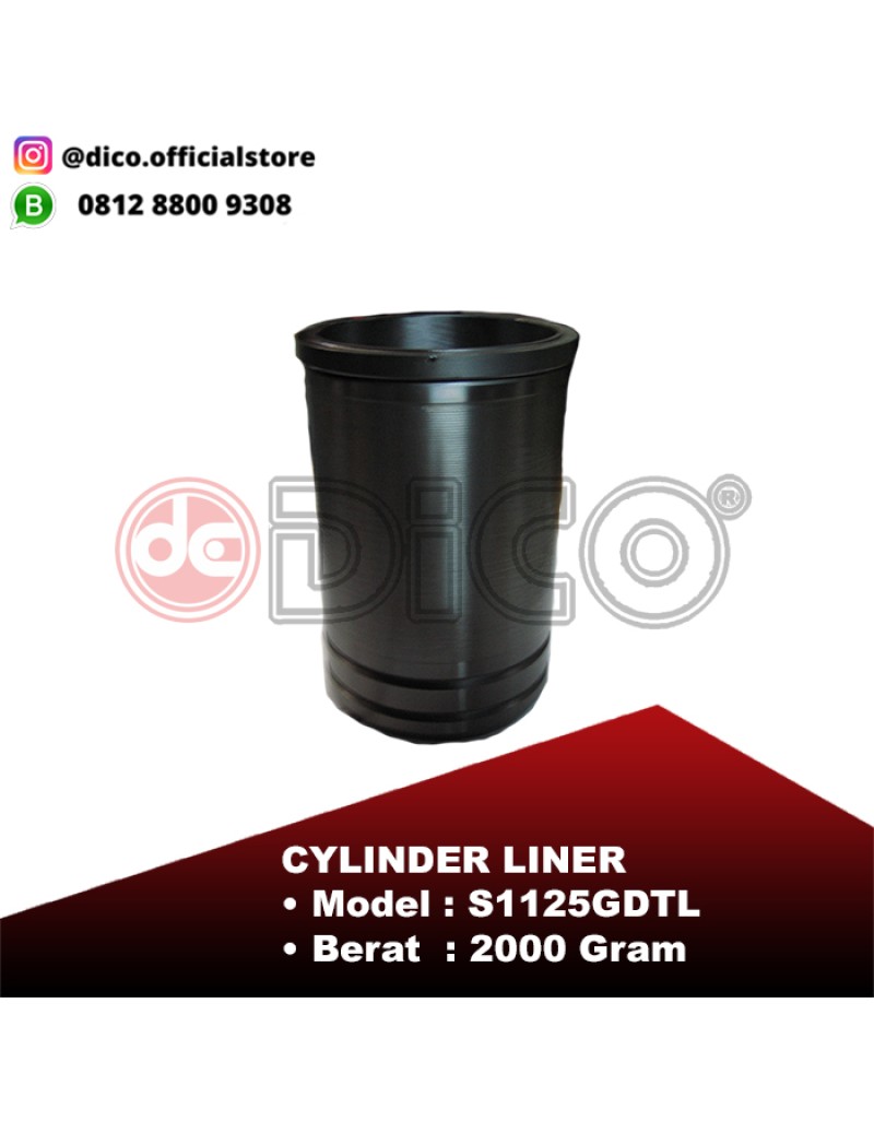Cylinder Liner S1125GD/TL