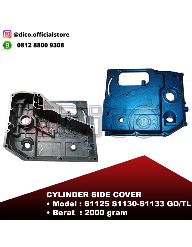 Cylinder Side Cover S1125GD/TL