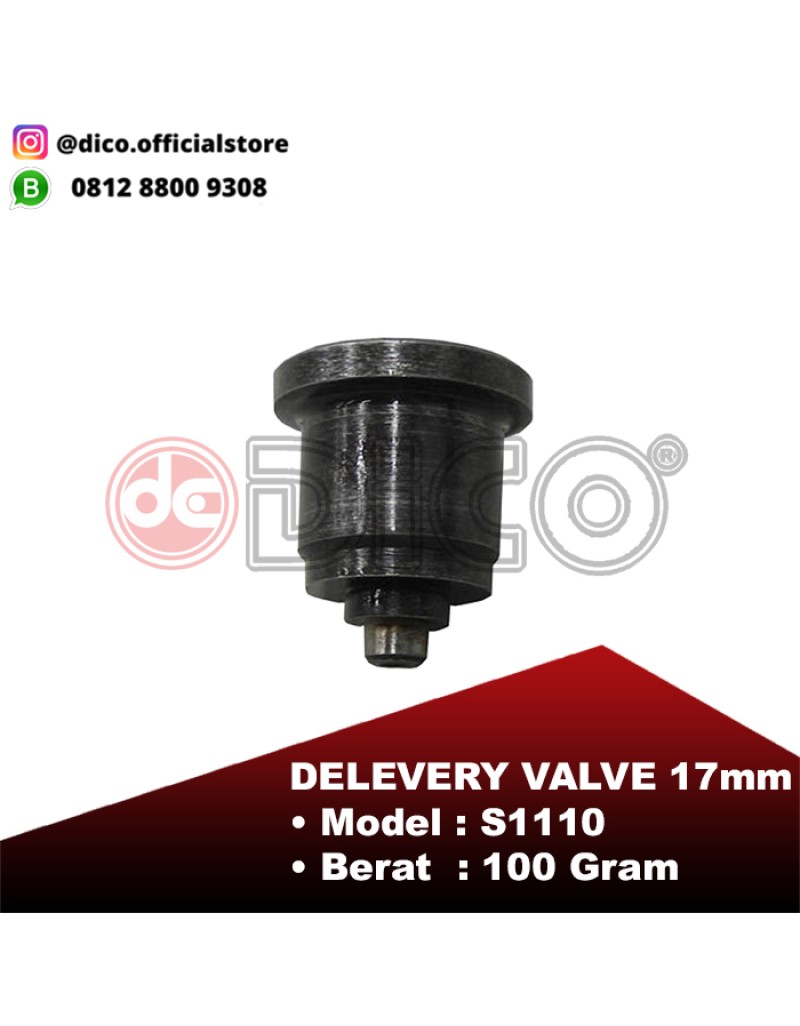 Delevery Valve 17mm S1110