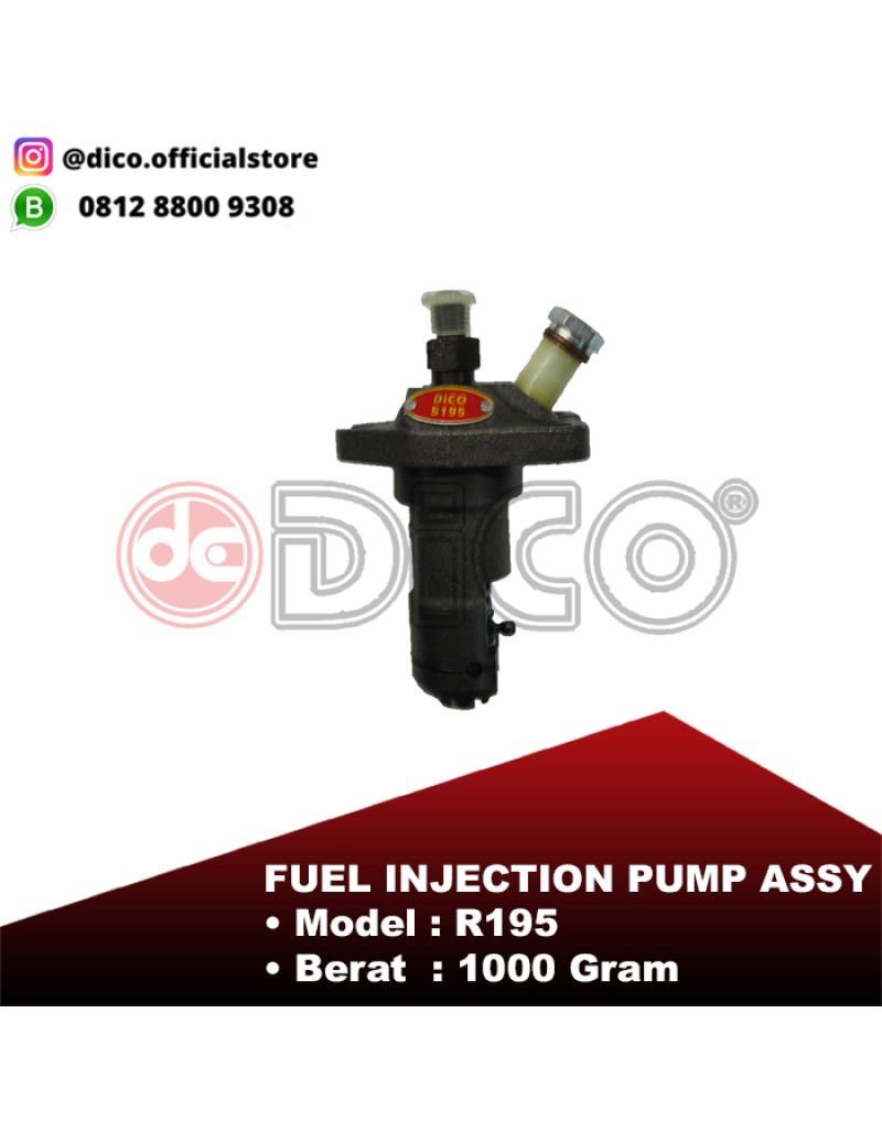 Fuel Injector Pump Assy S195