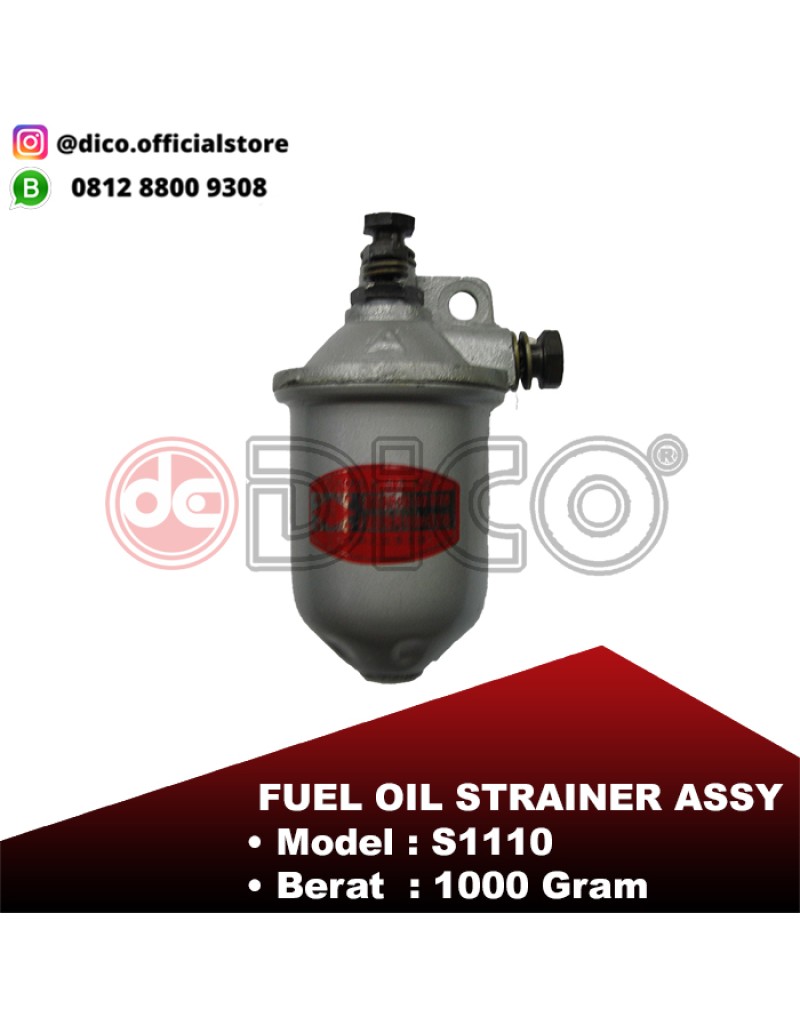 FUEL OIL STRAINER ASSY S1110