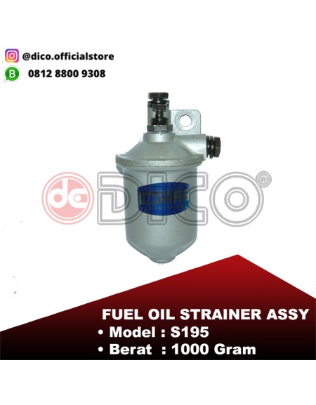 FUEL OIL STRAINER ASSY S195
