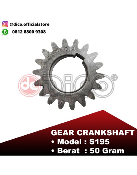 Gear Crankshaft S195