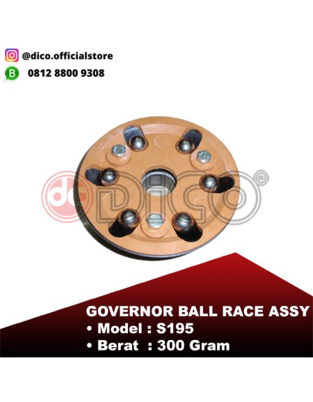 Governor Ball Race Assy S195