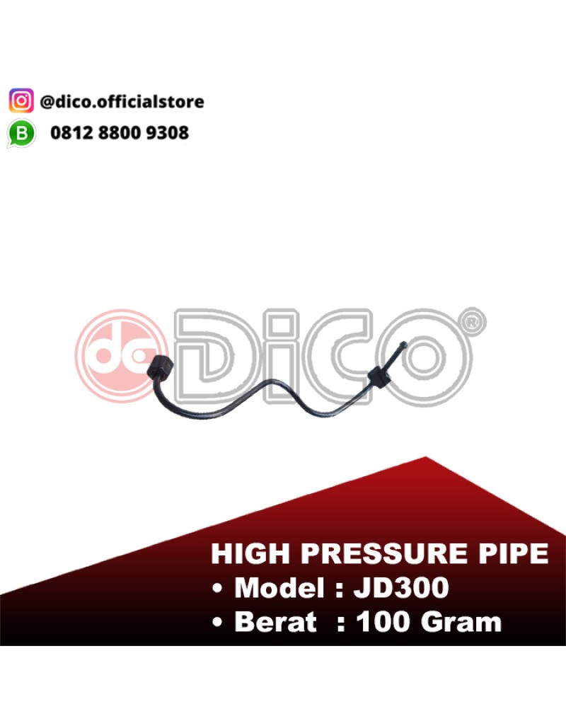 High Pressure Pipe JD300