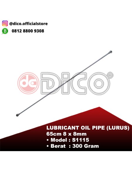 Lubrication Oil Pipe ( Lurus ) S1115