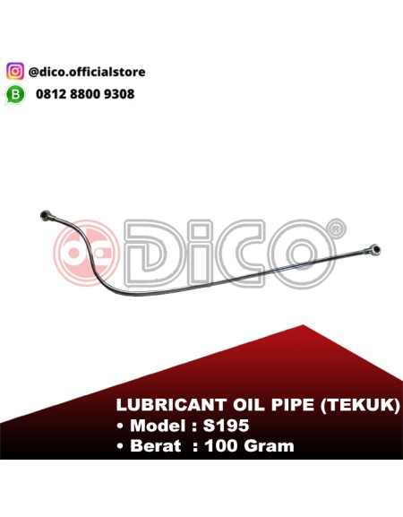 Lubrication Oil Pipe ( Tekuk ) S195