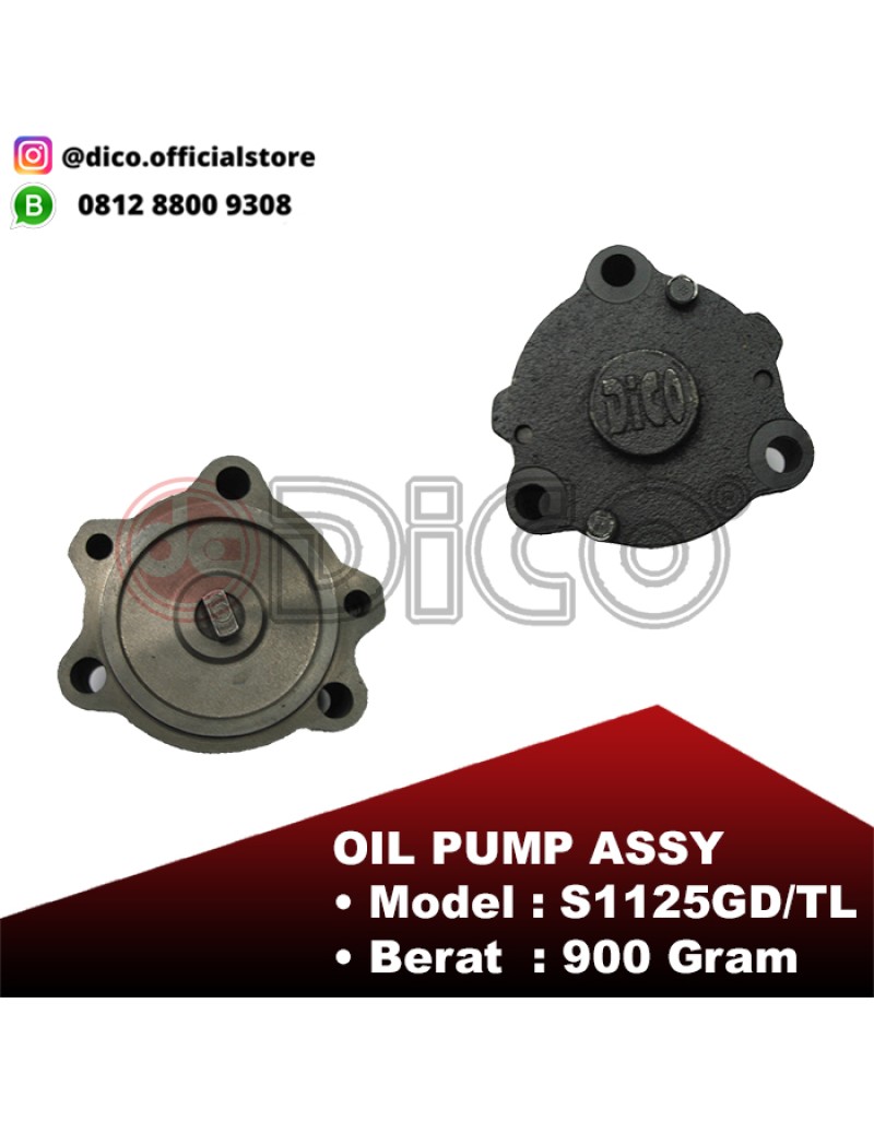 Lubrication Oil Pump Assy S1125GD/TL