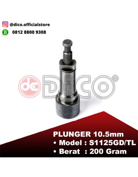 Plunger 10.5mm S1125GD/TL