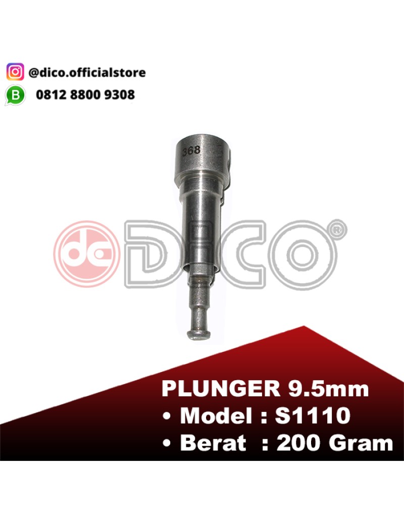 Plunger 9.5mm S1110