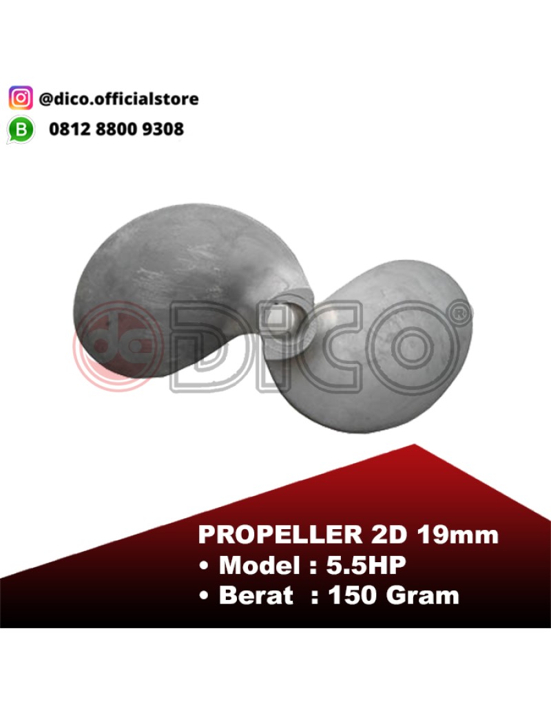 Propeller 2D 19mm