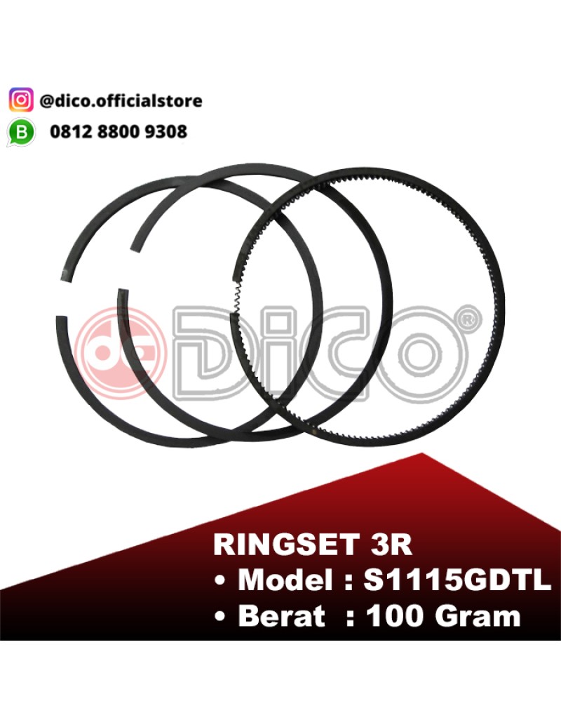 Ring Set 3R S1115GDTL