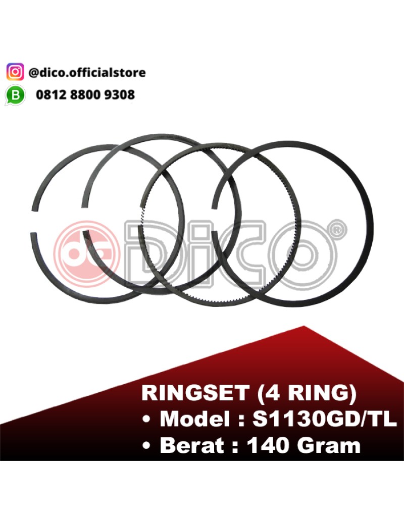 Ring Set 4R S1130GD/TL