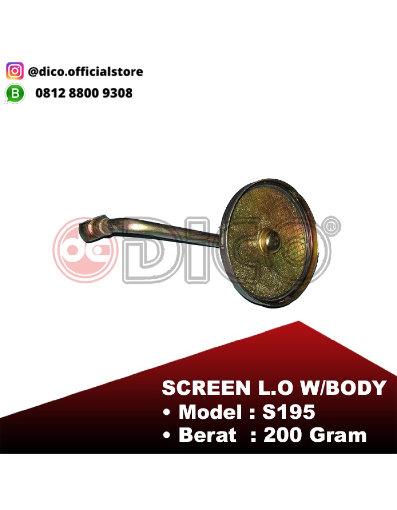 Screen Lubrication Oil set S195