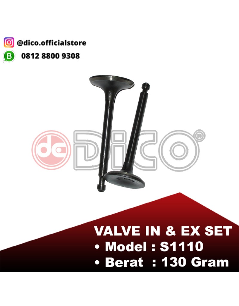 Valve IN / EX S1110