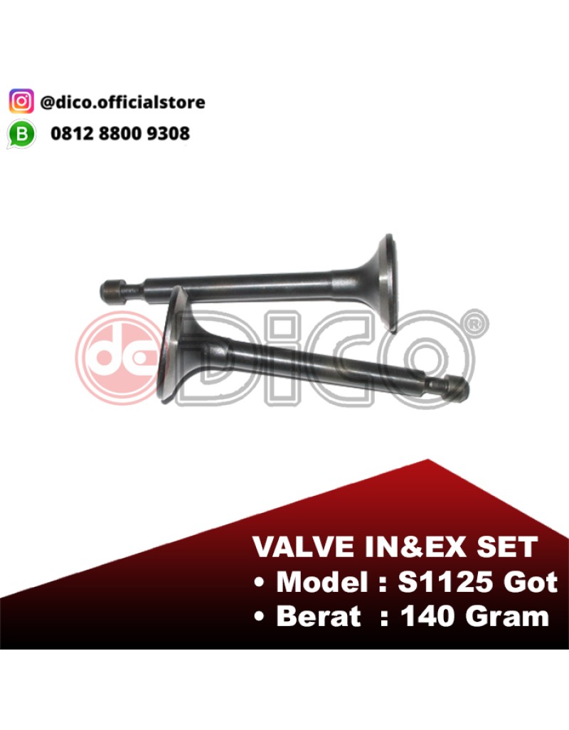 Valve IN / EX S1125 GOT
