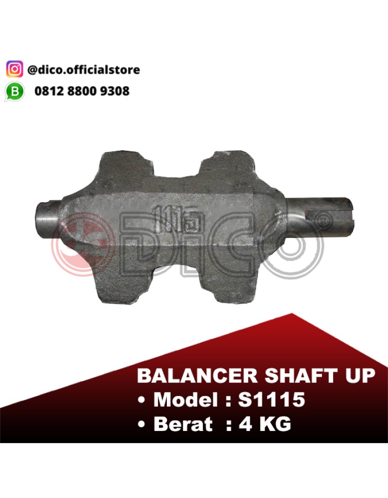 Balancer Shaft Up S1115