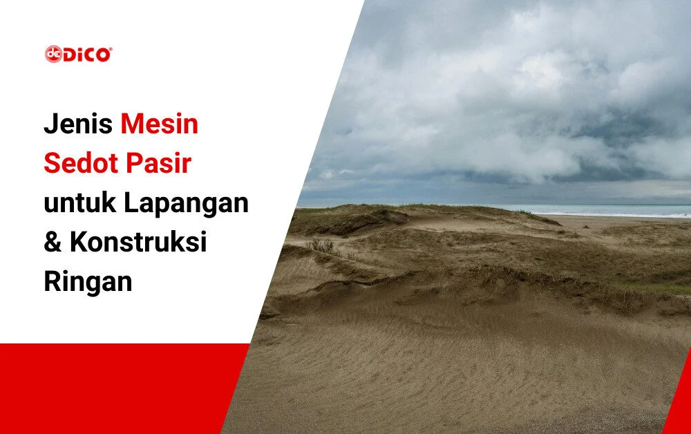 jenis mesin sedot pasir - dico