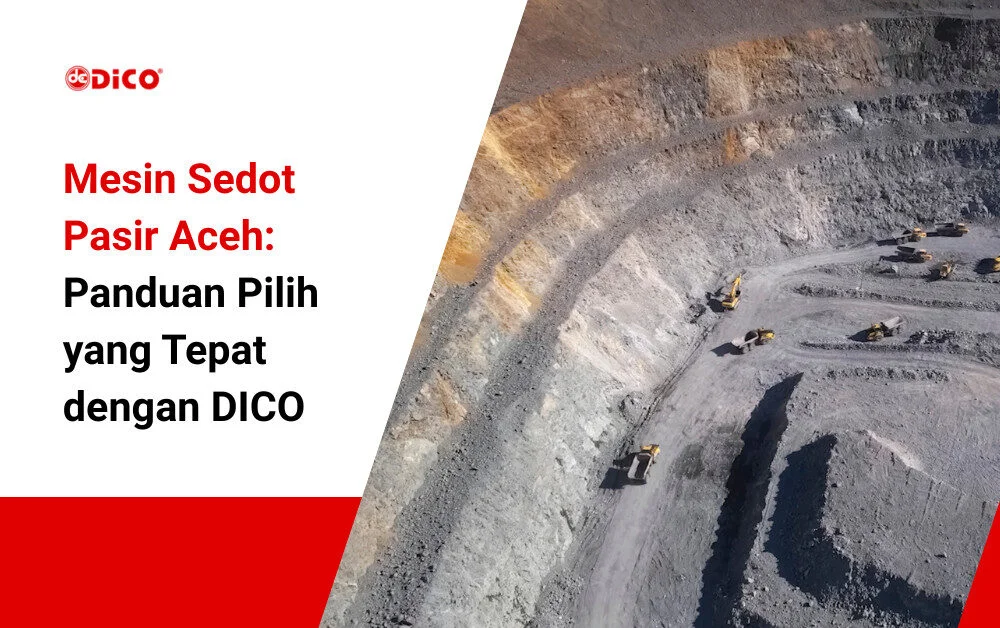 mesin sedot pasir aceh - dico