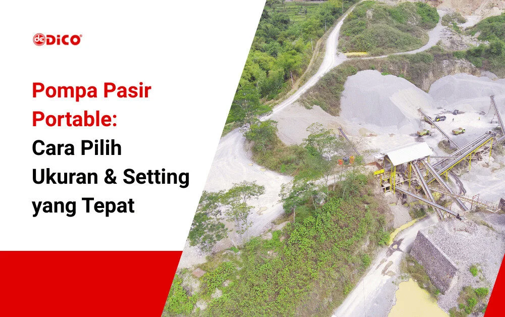 pompa pasir portable - dico