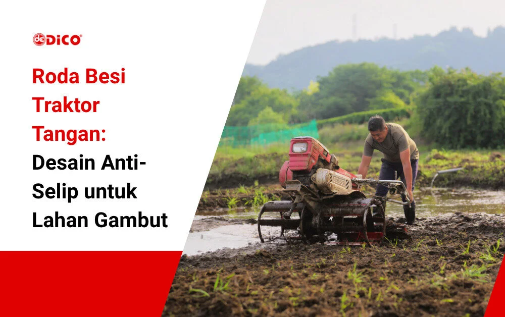 roda besi traktor - dico