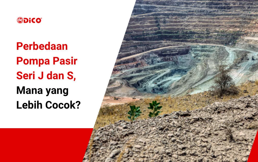 beda pompa pasir seri j dan s - dico